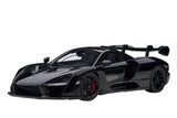 Autoart Mclaren Senna Stealth Cosmos Black with Carbon Accents 1/18 Model Car