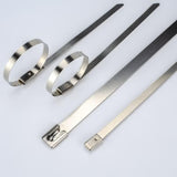 Gati Exports Cable Tie (Stainless Steel) Pack Of 100Pcs (SsCblt 4.6X300)