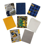 Choice Fabrics College Fat Quarter Bundle (18 x22Cuts) - Michigan Wolverines - 16 Pack - Premium Licensed Fabrics for Quil