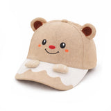 Bold N Elegant Kids Panda Bear Dino Cute Cartoon Flat Peak Sun Visor Cap Hat Summer Cap For Boys And Girls (In, Age, 3 Years, 10