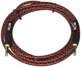 Pig Hog Tartan Plaid Woven Jacket Tour Grade Instrument Cable, 10-Foot