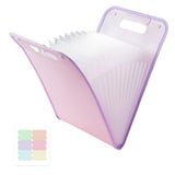M&G Expanding File Folder 13 Pockets Accordion File Organizer with Labels, Portable Document Receipt Organizer Hold A4 Letter Si