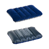 Satyam Enterprise Inflatable Air Pillow (Pack Of 2) Cushion Velvet Neck Pillow For Travel In Train Bus And Flights For Sleeping,