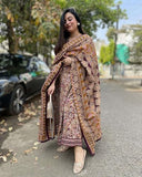 Gosriki Women'S Rayon Viscose Anarkali Printed Kurta With Palazzo & Dupatta (Kahini Multi-Gs_L_Multicolor_Large),Multicolour,,B0F911YN93