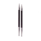 KnitterS Pride Karbonz Interchangeable 3.5 Inch (9Cm) Short Tip Knitting Needles Size Us 6 (4.00Mm) 110325