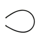 Di Prima 1/4 Inch Fabric No Headache Headband, Black
