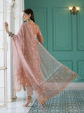 Gosriki Women'S Cotton Blend Straight Printed Kurta With Pant & Dupatta (Tiri Peach-Gs_Xxl_Peach_Xx-Large),Peach,2,B0CGD36WGY