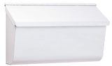 Mailbox Horz Woodlnds Wh (Pack Of 1)