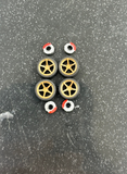 Rubber Wheels for Diecast Scale 1/64