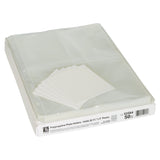 35Mm Ring Binder Photo Storage Pages - 3 1/2 X 5, Traditional Clear - Top Load, 11 1/4 X 8 1/8, 50/Bx, 52584