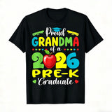 "Proud Mommy of 2026 Pre-K Graduate" T-Shirt – Cute School Milestone Graphic Tee