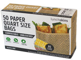 LSKIN PPR BAG QUART CHEV ( 12 X 50 CT )