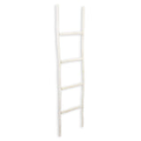 Theron White Wash Wood Ladder