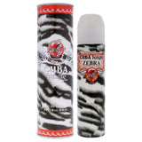 Cuba Jungle Zebra By Cuba For Women 3.3 Oz Eau De Parfum Spray