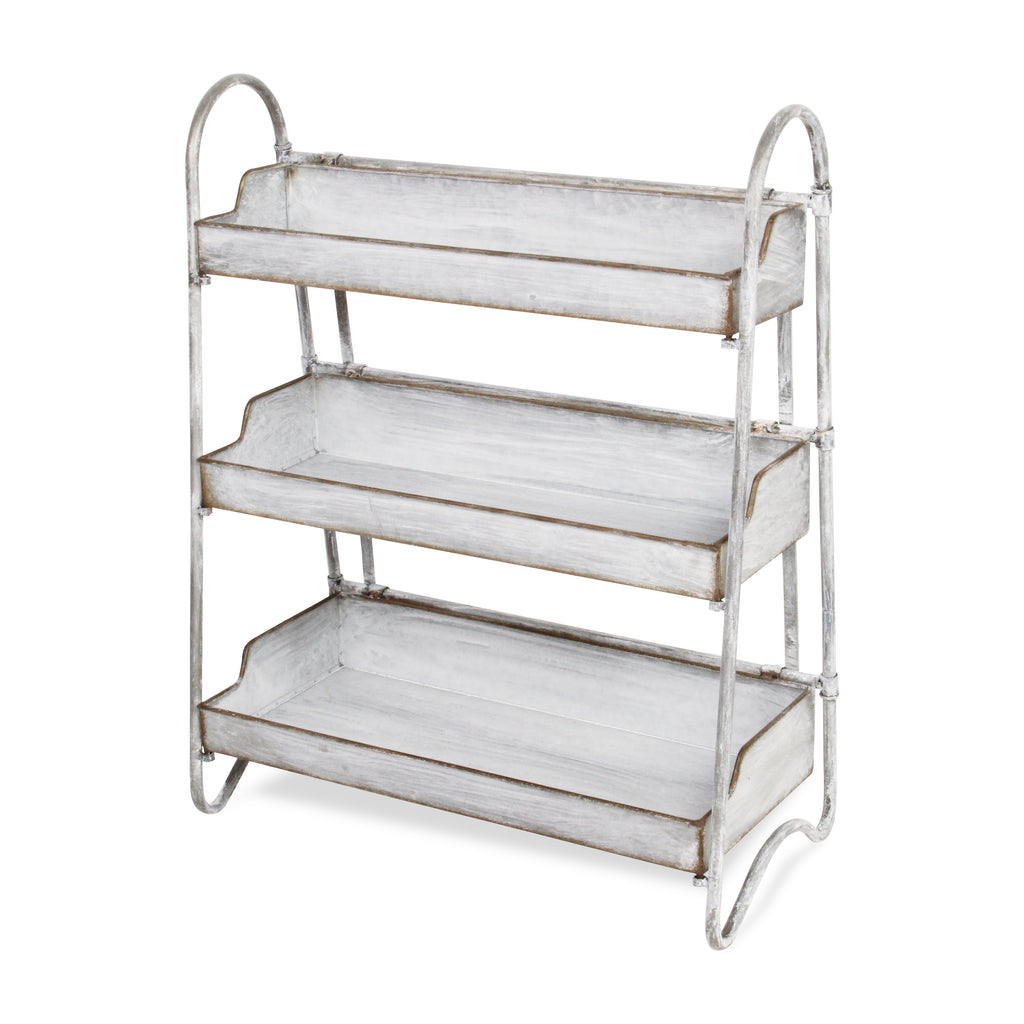 Emilia Metal 3 Tier Table Shelf