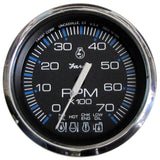 Faria Chesapeake Black 4 Tachometer W/ Systemcheck Gas