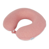 Bucky Jersey Stripe - Memory Foam Neck Pillow - Pink Stripe