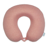 Bucky Jersey Stripe - Memory Foam Neck Pillow - Pink Stripe