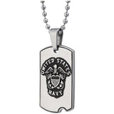 St. Michael Military Dog Tag Necklace