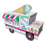 3D Ice Cream Truck Centerpiece