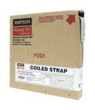 COILED STRAP CS16R 25FT (Pack of 1)