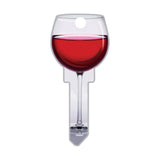 Keyblank Kw1/11 Red Wine (Pack Of 5)