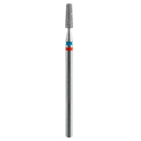 STALEKS Diamond Nail Drill Bit DUO Frustum FA70RB025/8, Red-Blue, 2.5/8mm