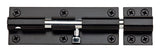 HVY BARREL BOLT BLACK 6 (Pack of 1)