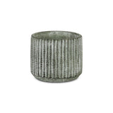 Arianthe Orb Patterned Cement Pot - Medium