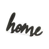 Roven Cast Iron Calligraphic Home Table Decor