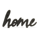 Roven Cast Iron Calligraphic Home Table Decor