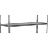 Global Industrial Heavy Duty Boltless Shelving Z Beam Additional Shelf 72W X 48D Wire Deck