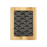 Merridew Wood Framed Metal Earring Hanging Table Easel