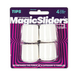 LEG TIP RBR WHT 1 (Pack of 6)
