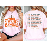Sacred Jam Session Tee – Funny Catholic Mass Bangers Hymn Graphic Shirt