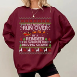 "Most Likely To Get Run Over By A Reindeer" Funny Christmas T-Shirt