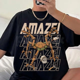 "Rocky Amaze" Project Hail Mary T-Shirt - Inspirational Eridian Engineer Graphic Tee, Premium 100% Cotton Sci-Fi Reader Gift, Amaze Amaze Amaze Bookish Top, Ryland Grace & Rocky Space Shirt, Soft Lived-In Heavyweight Nerd Culture Apparel