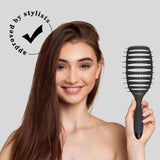 Eagle Fortress Anti-Static Curved Vented Hair Brush