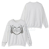 STFUATTDLAGG Gothic Sweatshirt | Dark Romance Trope Jumper | Like A Good Girl Bookish Aesthetic Crewneck | Smutty Book Club Apparel