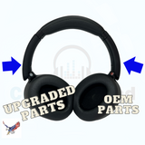 Replacement Side Cover Slider Parts UPGRADE KIT for Sony WH-XB910N WHXB910N YY2951 Headphones