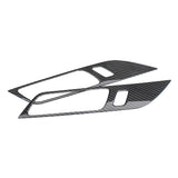 JSD Dry Carbon Fiber Inside Door Handle Panel Covers for Mustang 2024-2025,Gloss