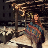 Nanda Hooded Poncho