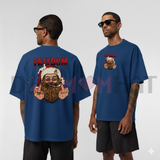 FREEDOM Defiant Santa Claus Graphic T-Shirt