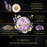 Healing Ritual Candle — 8‑oz Recovery & Wellness Candle