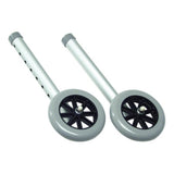 WHEELS 5 FXD FOR 1 WALKERS LUMEX