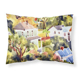 Caroline'S Treasures 6046Pillowcase Houses Moisture Wicking Fabric Standard Pillowcase, Large, Multicolor