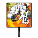 Caroline'S Treasures 6070Sh4 Southeastern Golf Clubs With Glove And Balls Leash Holder Or Key Hook, Small, Multicolor