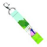 Isee 360 Just Married Couple Lanyard Bag Tag With Swivel Lobster For Gift Luggage Bags Backpack Laptop Bags Workers Travelers L