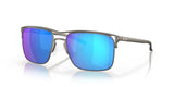 Oakley Mens OO6048 Holbrook Ti Square Sunglasses, Matte Gunmetal/Prizm Sapphire Polarized, 57 mm