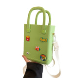 Calandis Hole Bag Waterproof Easy To Clean Open Hole Tote Bag For Travel Holiday Boat Green | Womens Handbags & Bags